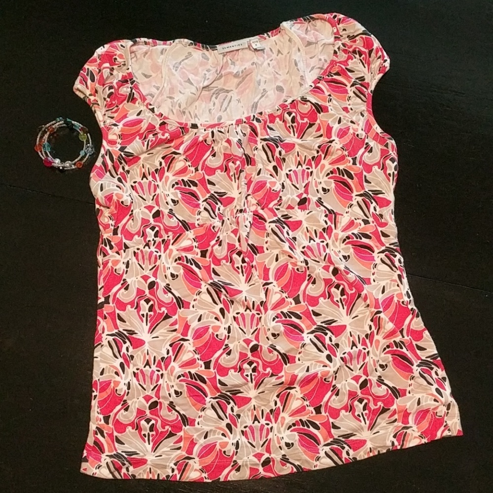 2/$15 Pretty Peasant top
